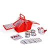 Spotted Basket Tea Set