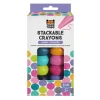Stackable Crayons - Candy Colours