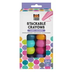 Stackable Crayons - Candy Colours
