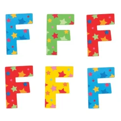 Star Letter F (One Supplied)