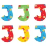 Star Letter J (One Supplied)