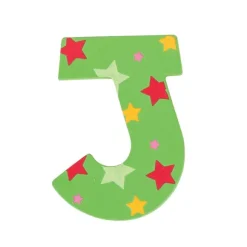 Star Letter J (One Supplied)
