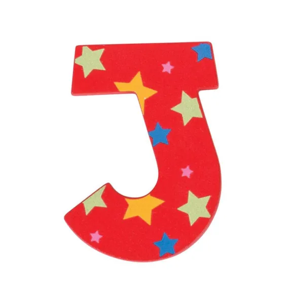 Star Letter J (One Supplied)