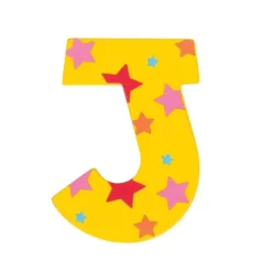 Star Letter J (One Supplied)