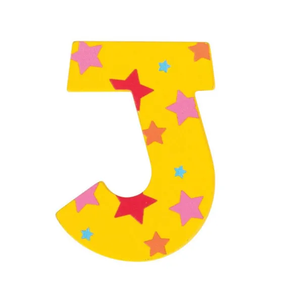 Star Letter J (One Supplied)