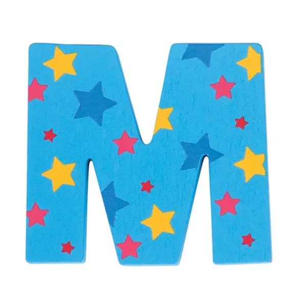 Star Letter M (One Supplied)