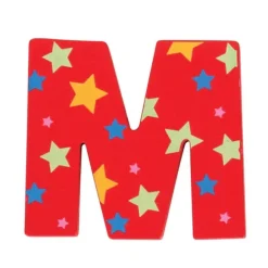 Star Letter M (One Supplied)