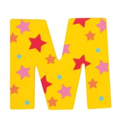 Star Letter M (One Supplied)