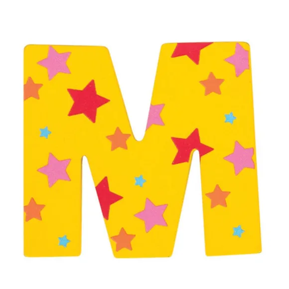 Star Letter M (One Supplied)