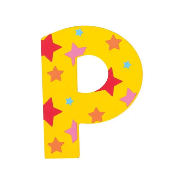 Star Letter P (One Supplied)