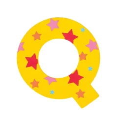 Star Letter Q (One Supplied)