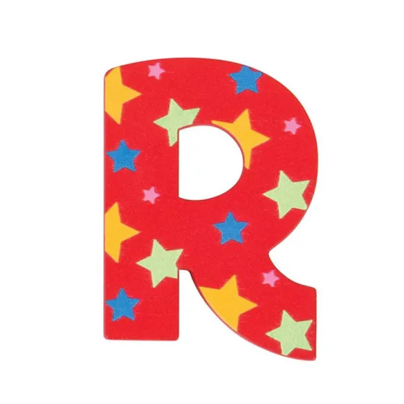 Star Letter R (One Supplied)