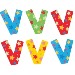 Star Letter V (One Supplied)