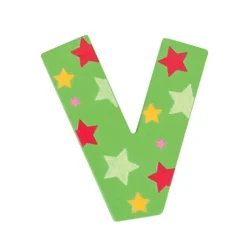 Star Letter V (One Supplied)