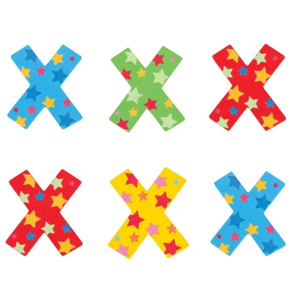 Star Letter X (One Supplied)