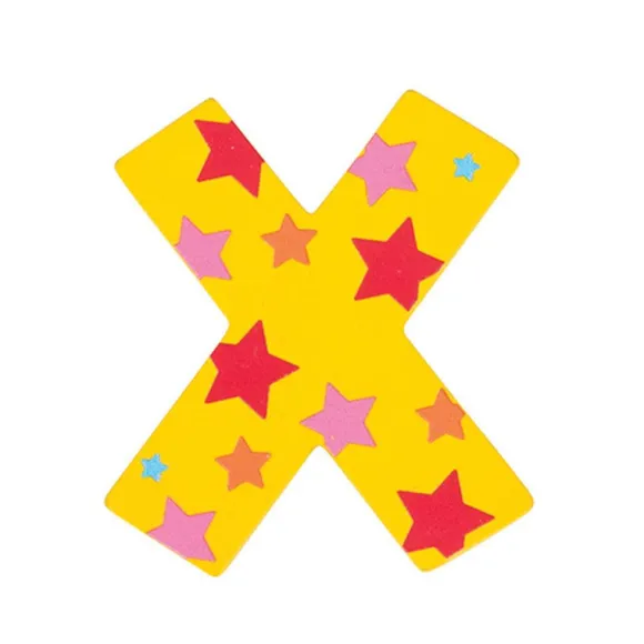 Star Letter X (One Supplied)