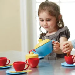 Tea Set (Blue Teapot)