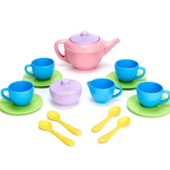 Tea Set (Pink Teapot)