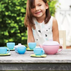 Tea Set (Pink Teapot)