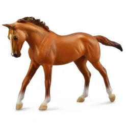 Thoroughbred Mare Chestnut 1:12 (Deluxe)