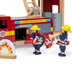 Tidlo Fire Station Toy Bundle