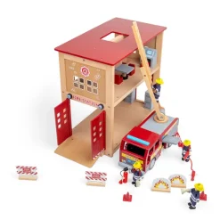 Tidlo Fire Station Toy Bundle