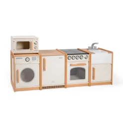 Tidlo White Play Kitchen Bundle