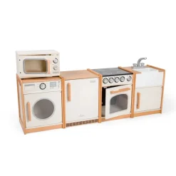 Tidlo White Play Kitchen Bundle