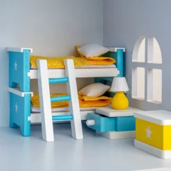 Tidlo Wooden Dolls House Bundle
