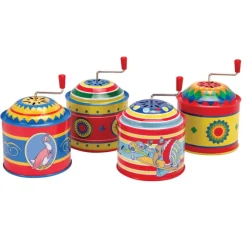 Tin Music Boxes (Sold Individually)