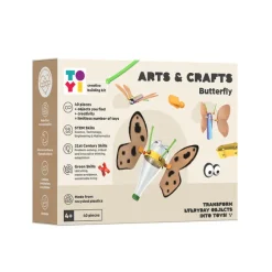 Toyi Arts and Crafts Butterfly Building Kit