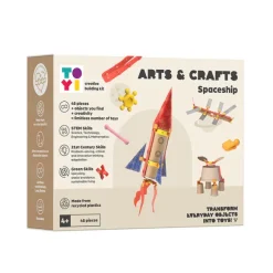 Toyi Arts and Crafts Spaceship Building Kit