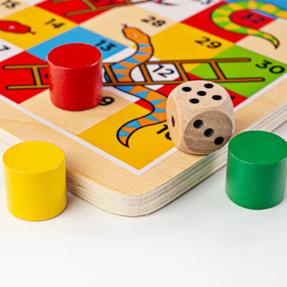 Traditional Snakes and Ladders - DAMAGED BOX