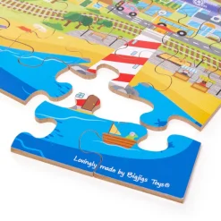 Transport Town Floor Puzzle