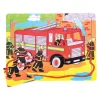 Tray Puzzle Fire Engine