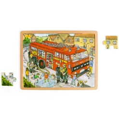 Tray Puzzle Fire Engine