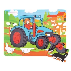 Tray Puzzle Tractor