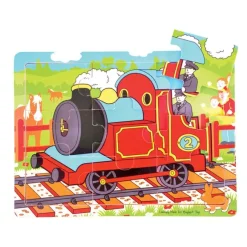 Tray Puzzle Train