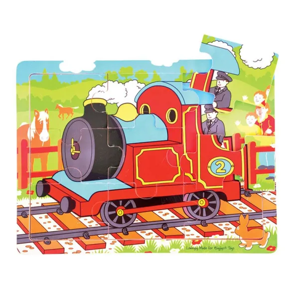 Tray Puzzle Train