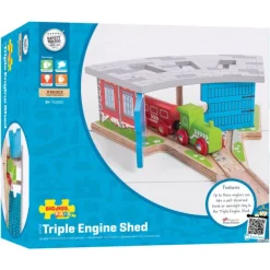 Triple Engine Shed
