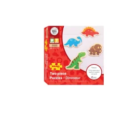Two Piece Puzzles - Dinosaur