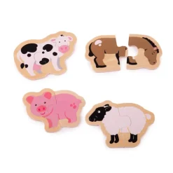 Two Piece Puzzles (Farm)