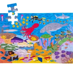 Under the Sea Floor Puzzle (48 piece) - DAMAGED BOX