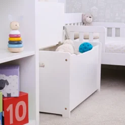White Toy Chest