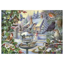 Winter Birds - BIG 500 Piece Jigsaw Puzzle