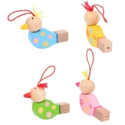 Wooden Bird Whistles (Pack of 4)