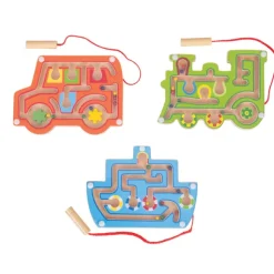 Wooden Magnetic Labyrinth (Pack of 3)