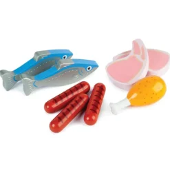 Wooden Meat and Fish