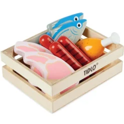 Wooden Meat and Fish