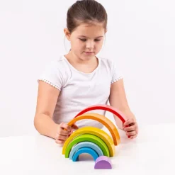 Wooden Stacking Rainbow - Small